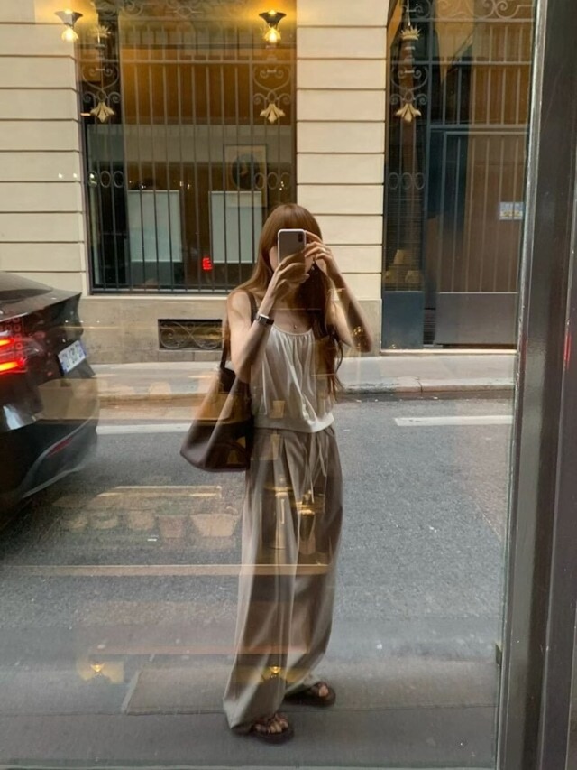 (予約) ounce / Heize shirring blouse 4color