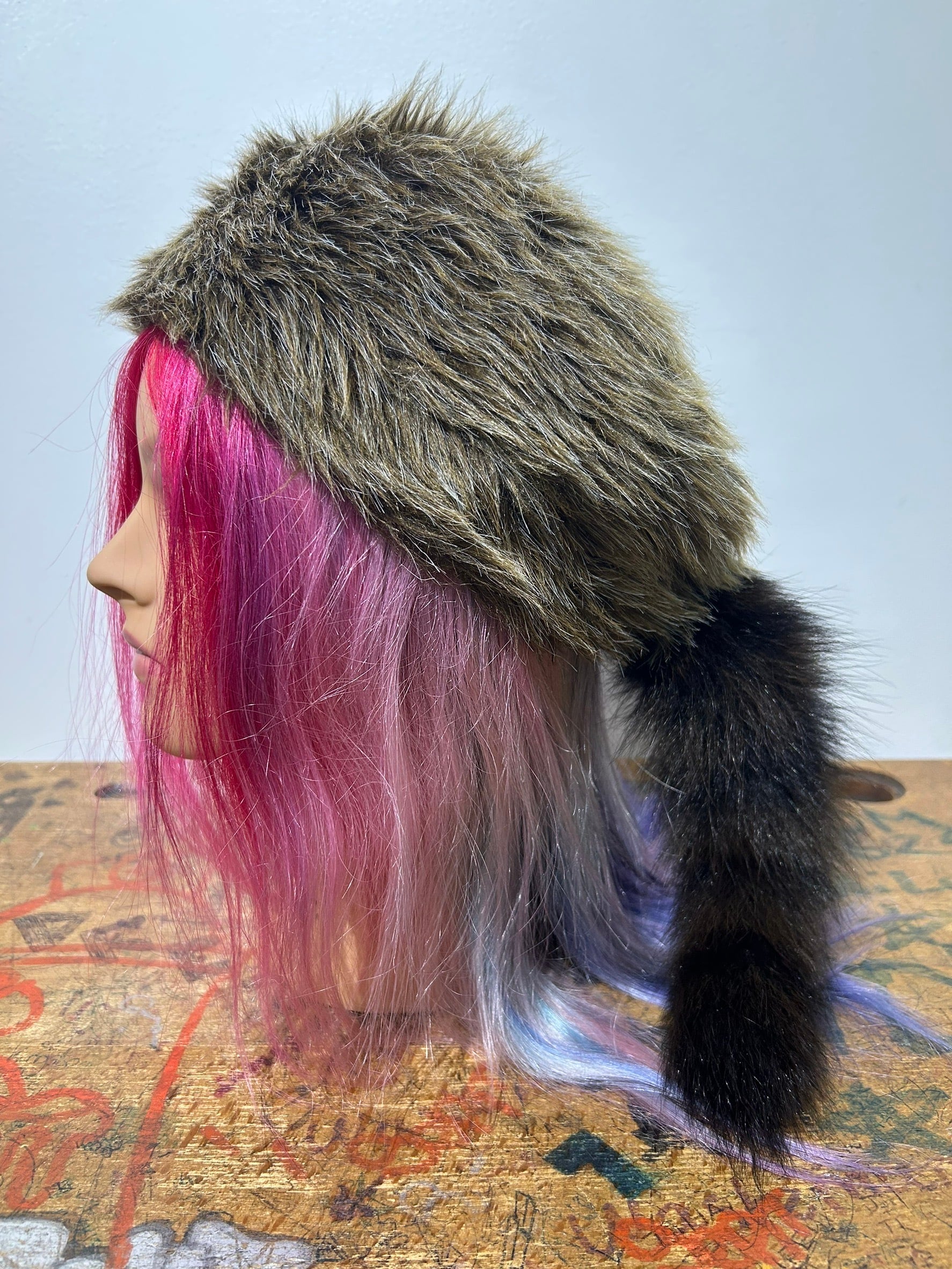 Fur cap