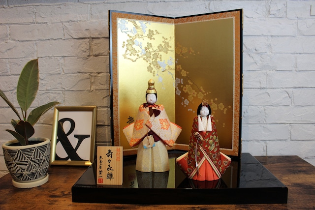 雛人形　SimpIe/シンプル　鈴木賢一「寿々喜雛」祥　西陣正絹