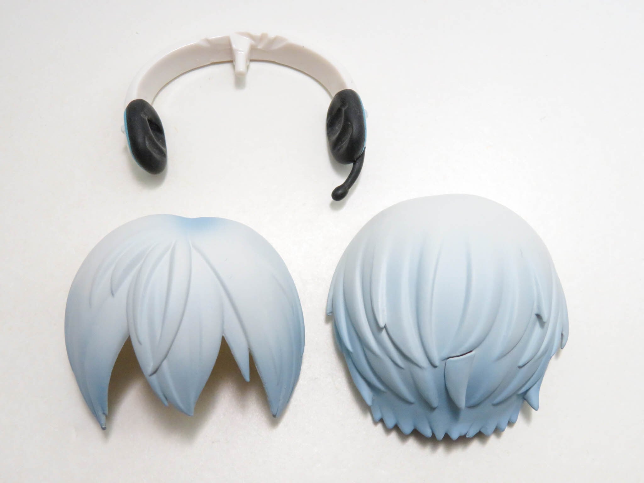 再入荷(A−ランク)【1670】 宵越竜哉 髪パーツ ショート ねんどろいど