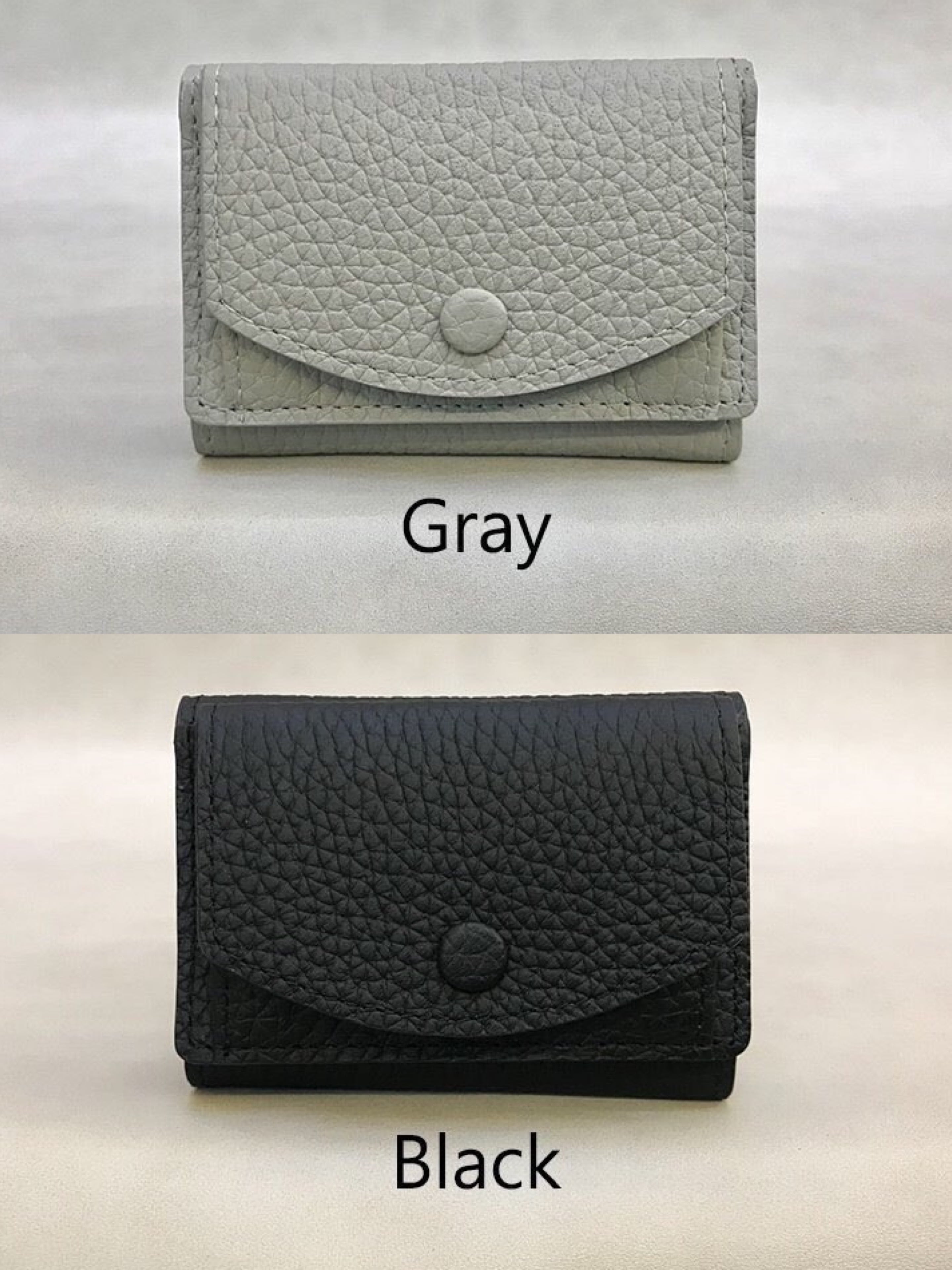made in korea】leather minimal wallet 23colors / レザー ミニマル