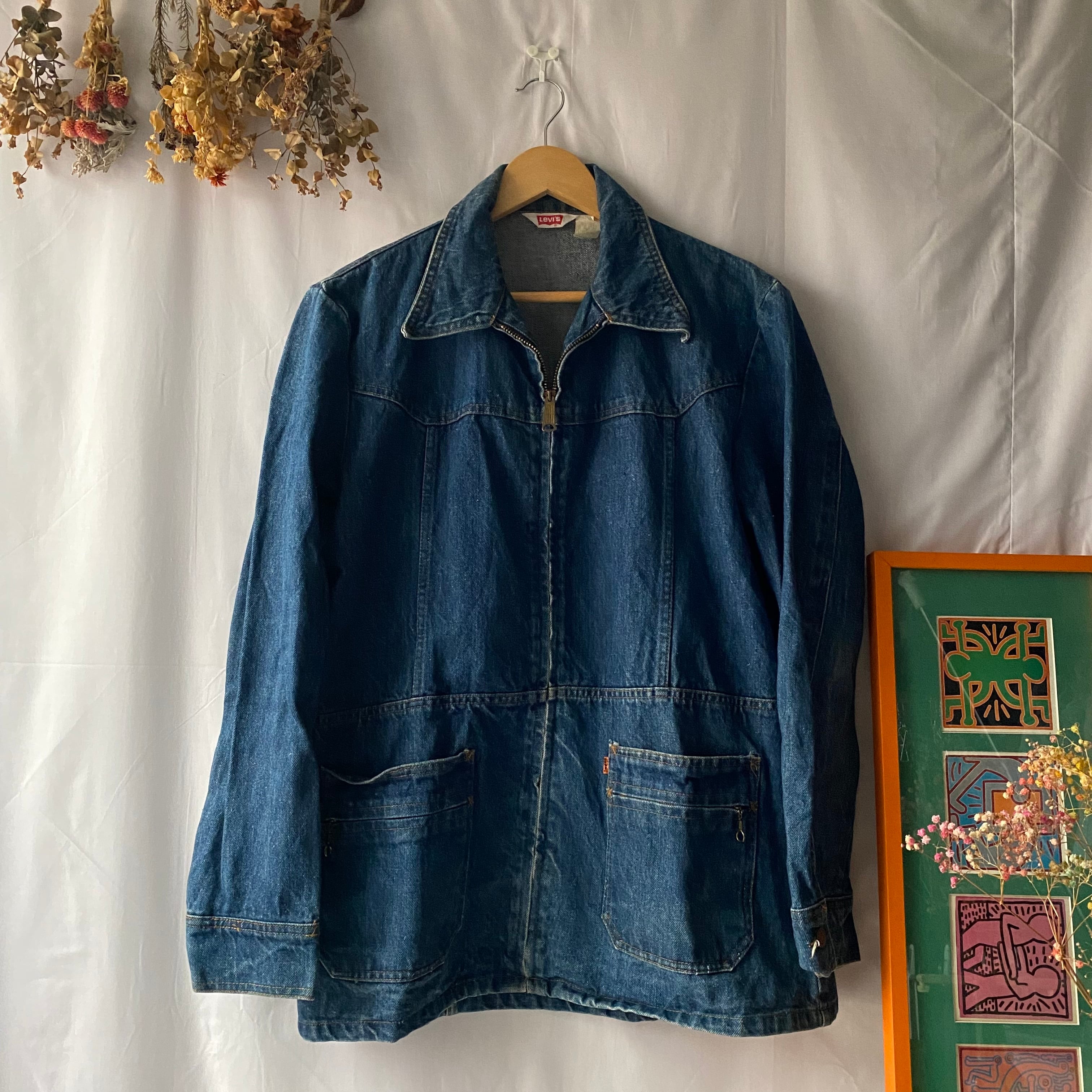 70s Levi's リーバイス ヴィンテージデニム　オレンジタグ　タロンジップlevis