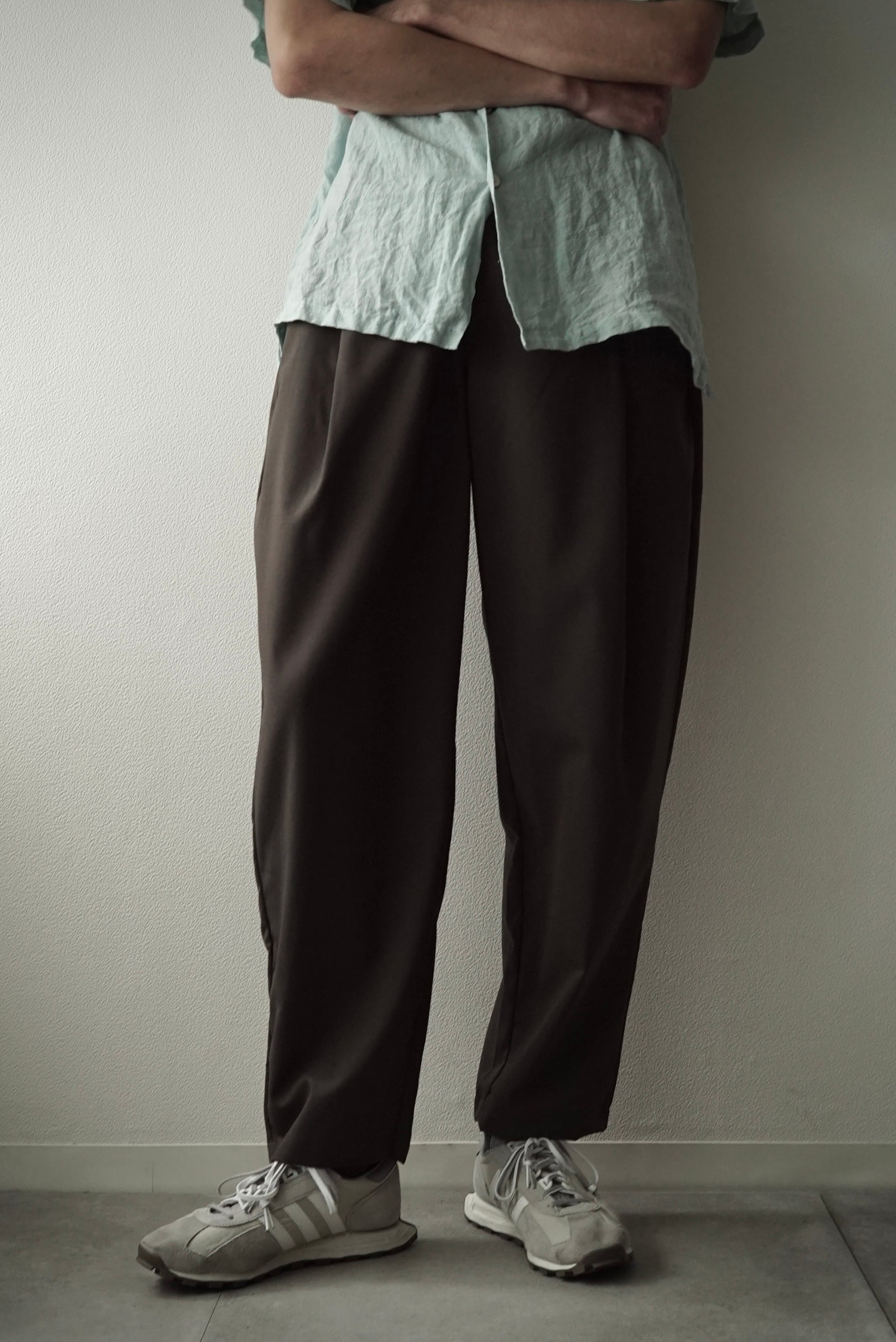 Washable Wool/Pe Toro / P/T Easy Pants_Ⅱ (TAMAMUSHI)