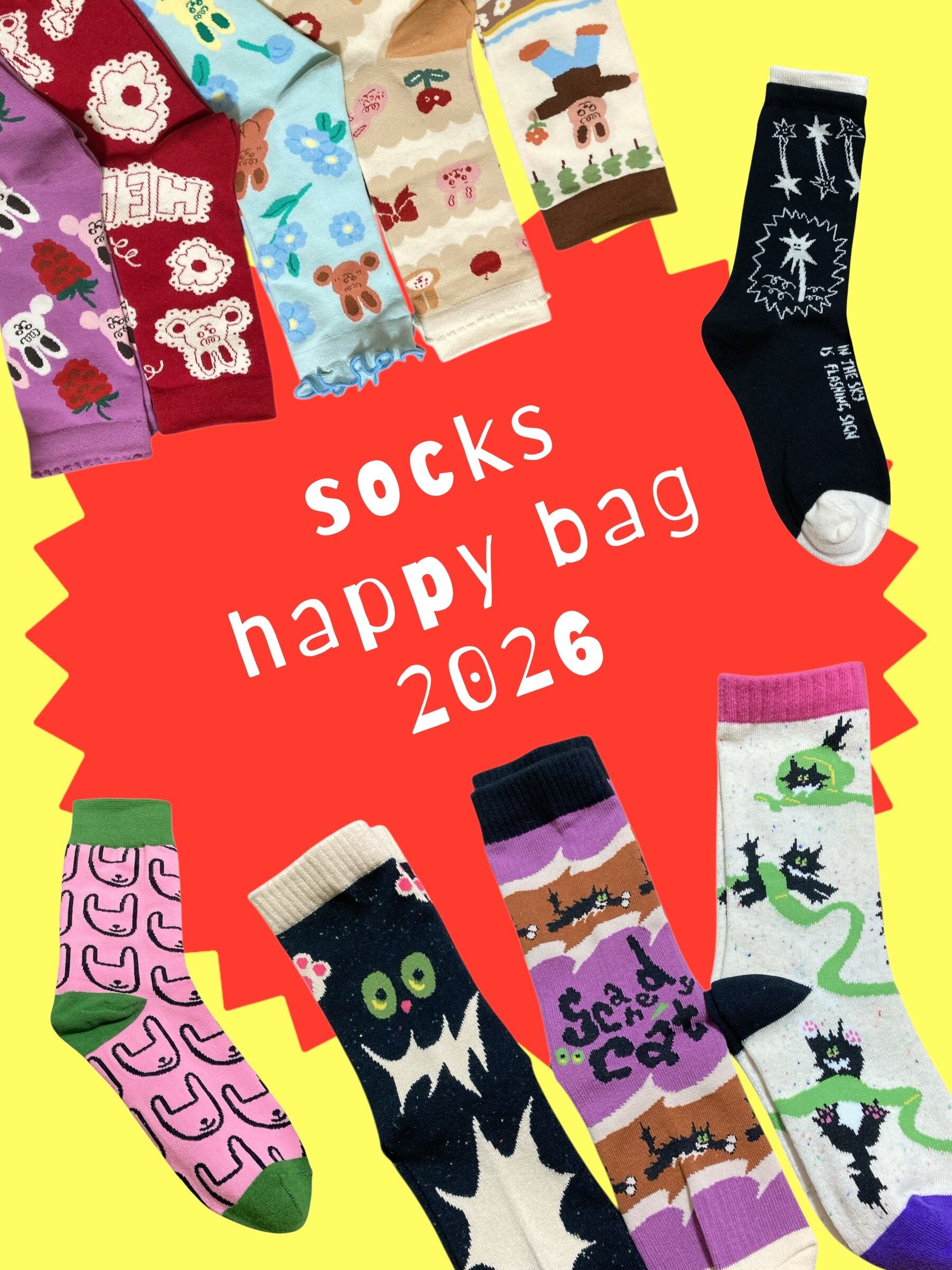 【solmu】socks happy bag2026 ‼︎‼︎♡