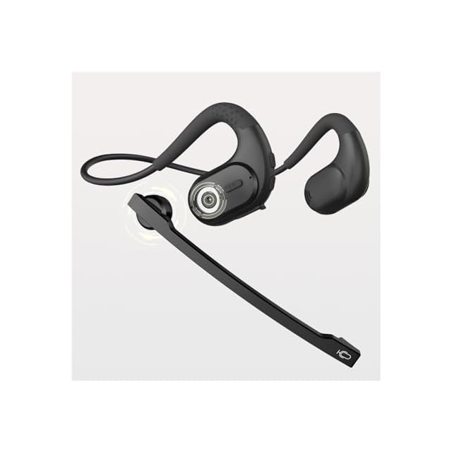 Bluetoothヘッドセット 【2025業界新設計】 マイク脱着式 Earaku