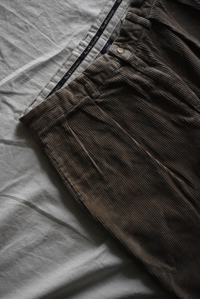 OK/90's "polo by Ralph Lauren" corduroy trousers