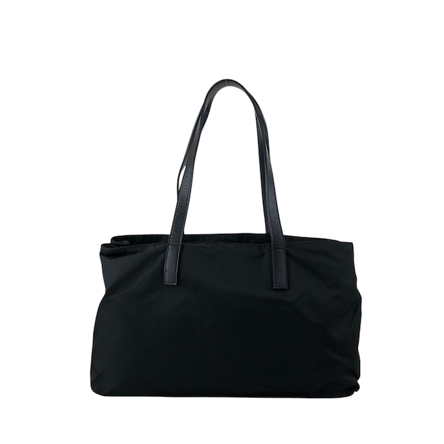 PRADA プラダ ハンドバッグ ブラック トライアングルロゴ ナイロン トートバッグ vintage ヴィンテージ オールド rjuwj5