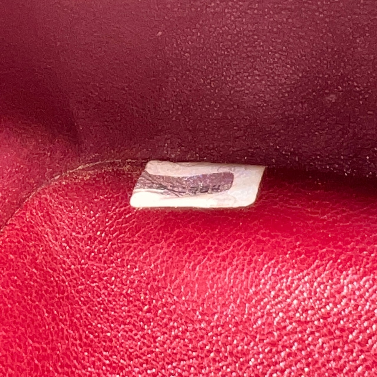 CHANEL シャネル Vステッチ ココマーク ラムスキン ショルダーバッグ 黒 A-13901