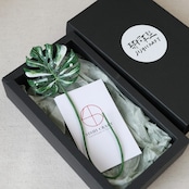 <数量限定> 斑入りモンステラのしおり|Monstera Albo Variegata Bookmark|SISHI CRAFT