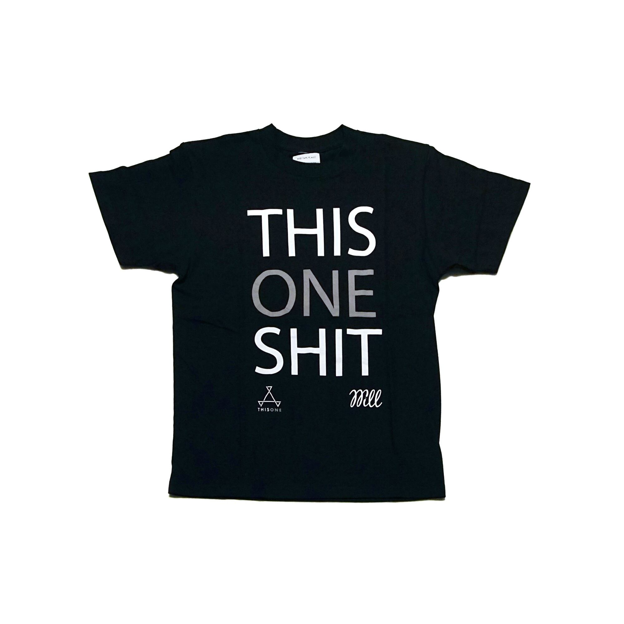 THISONE x WILL THISONE SHIT TEE (BLACK)