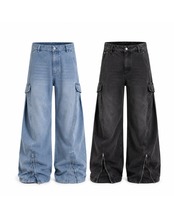 【限定入荷】ジップヘムワイドカーゴデニム(OR-H6673)