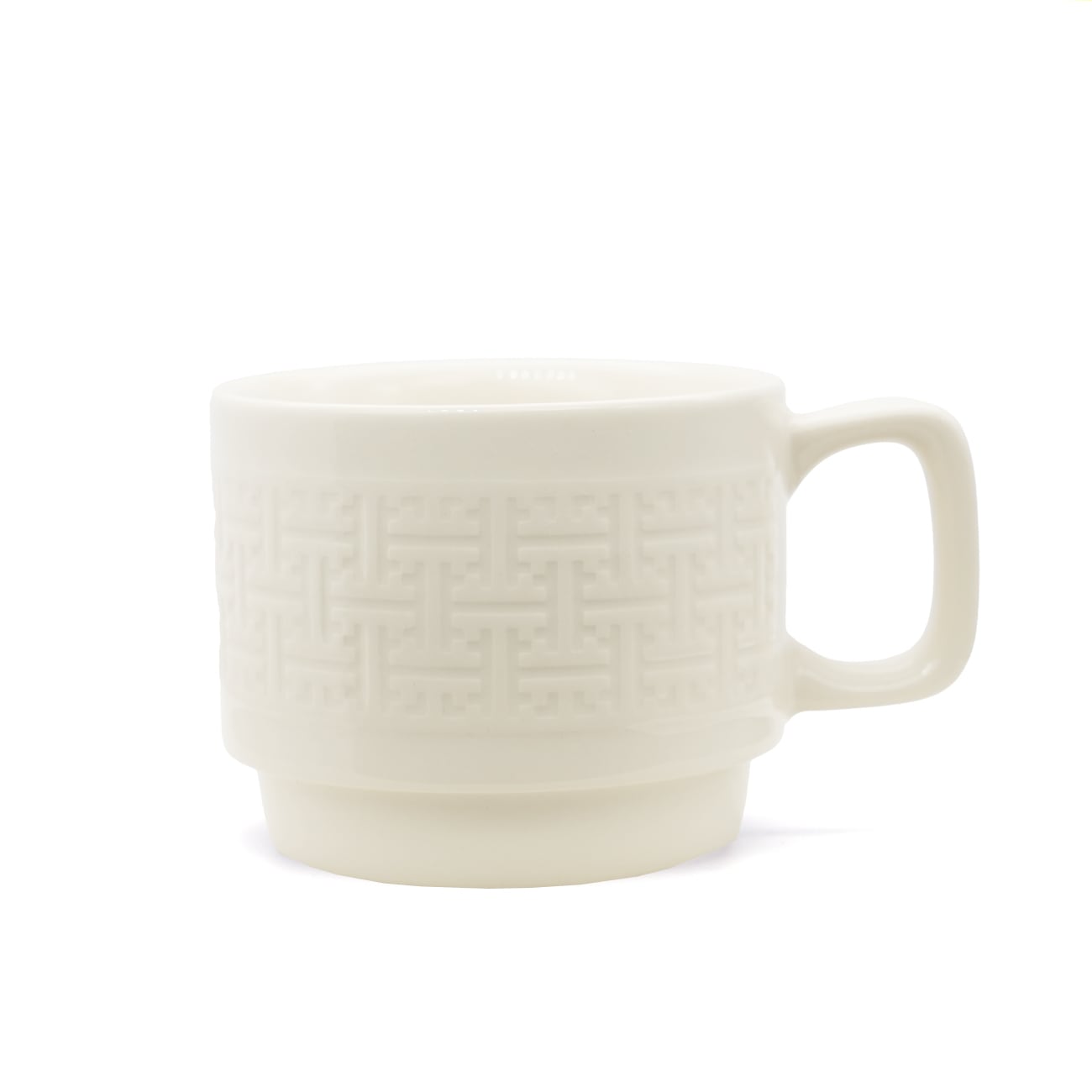 オリジナルマグカップ | オフホワイト| 秋名バラ柄