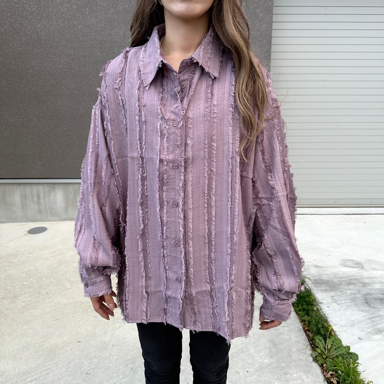 jaguard fringe lose SH／purple