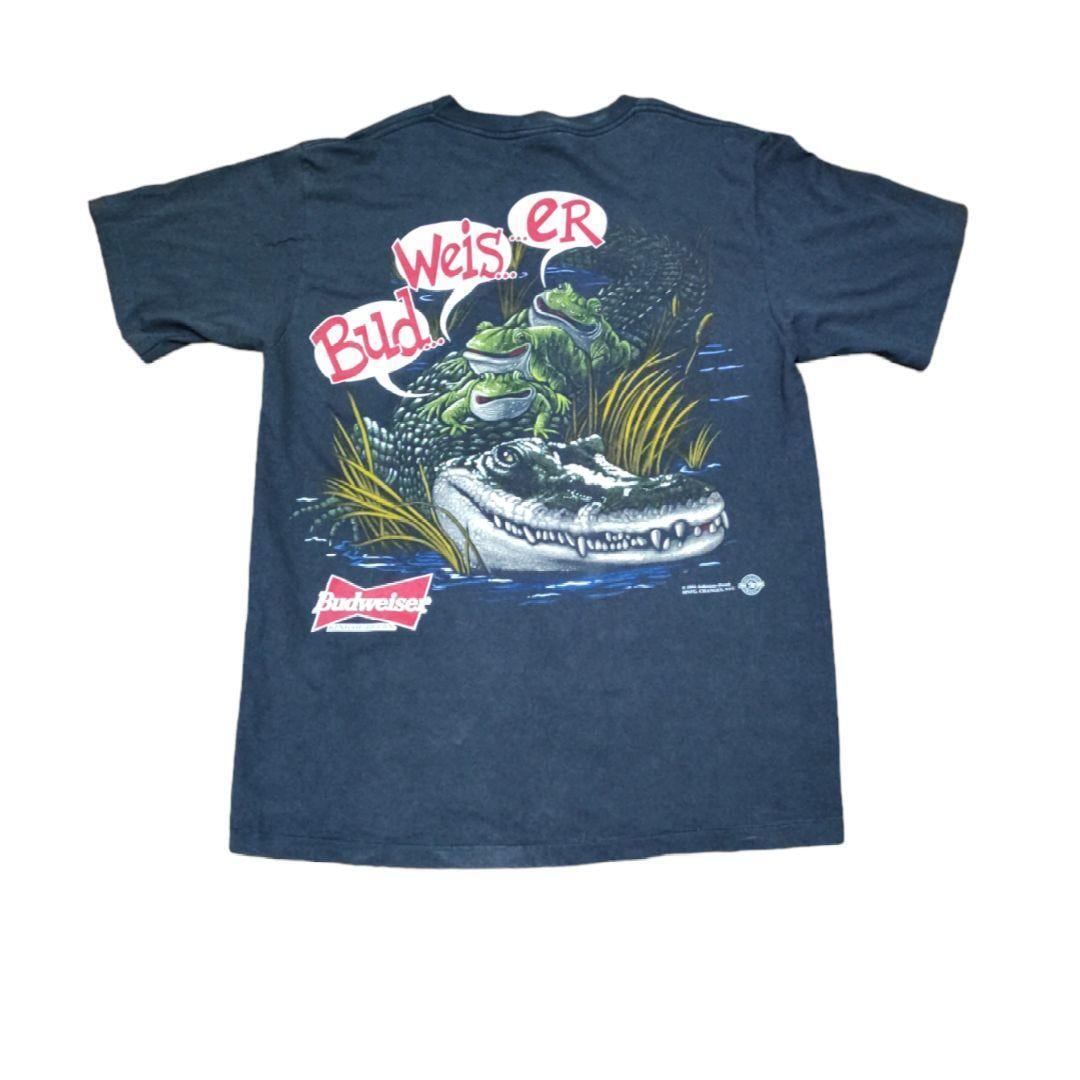 バドワイザー カエルTシャツ Budweiser フロッグ 90s | neverlandweb