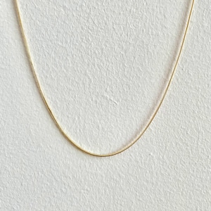 【GF1-115】18inch gold filled chain necklace