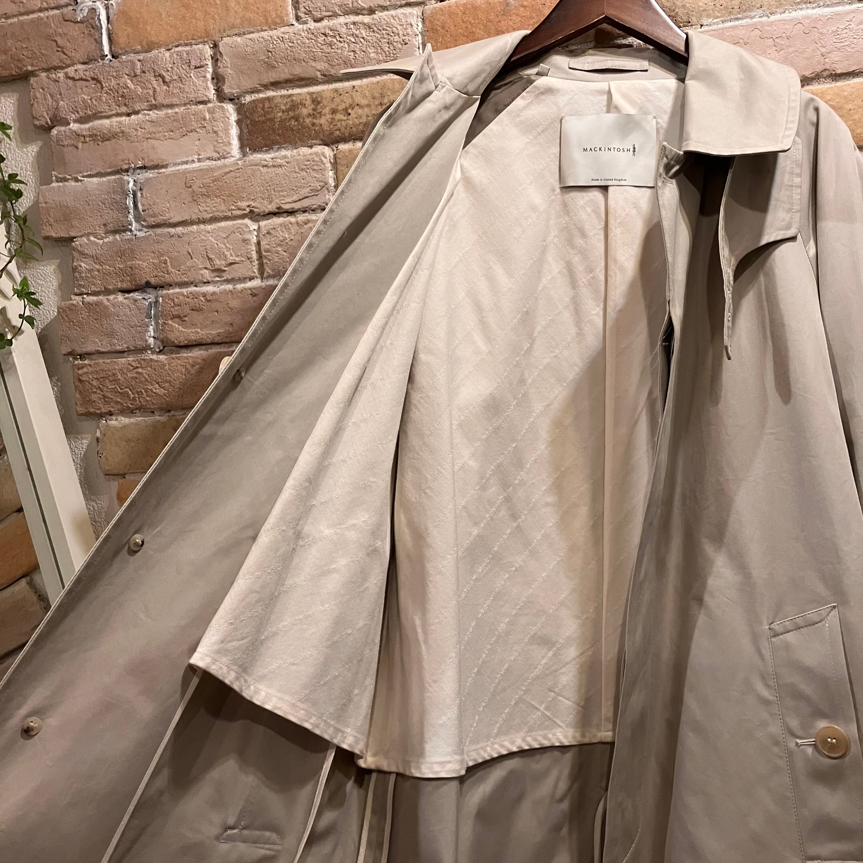 Mackintosh イギリス製 袖ベルト仕様 コットン100% ステンカラー Mackintosh イギリス製 袖ベルト仕様 コットン100% ステンカラー