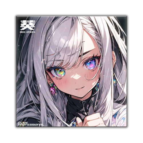 【GORIO】Glide Professional PV01 -AOI- ガラスマウスパッド 420×490×3mm/500×500×3mm (コントロールモデル/スピードモデル)