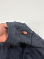 1980s Hanes Distressed Thermal Long Sleeve