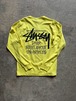 STUSSY × DOVER STREET MARKET L/S TEE (yellow)