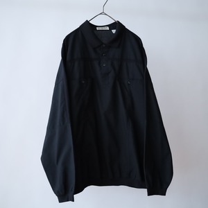 over silhouette switching design pullover shirt