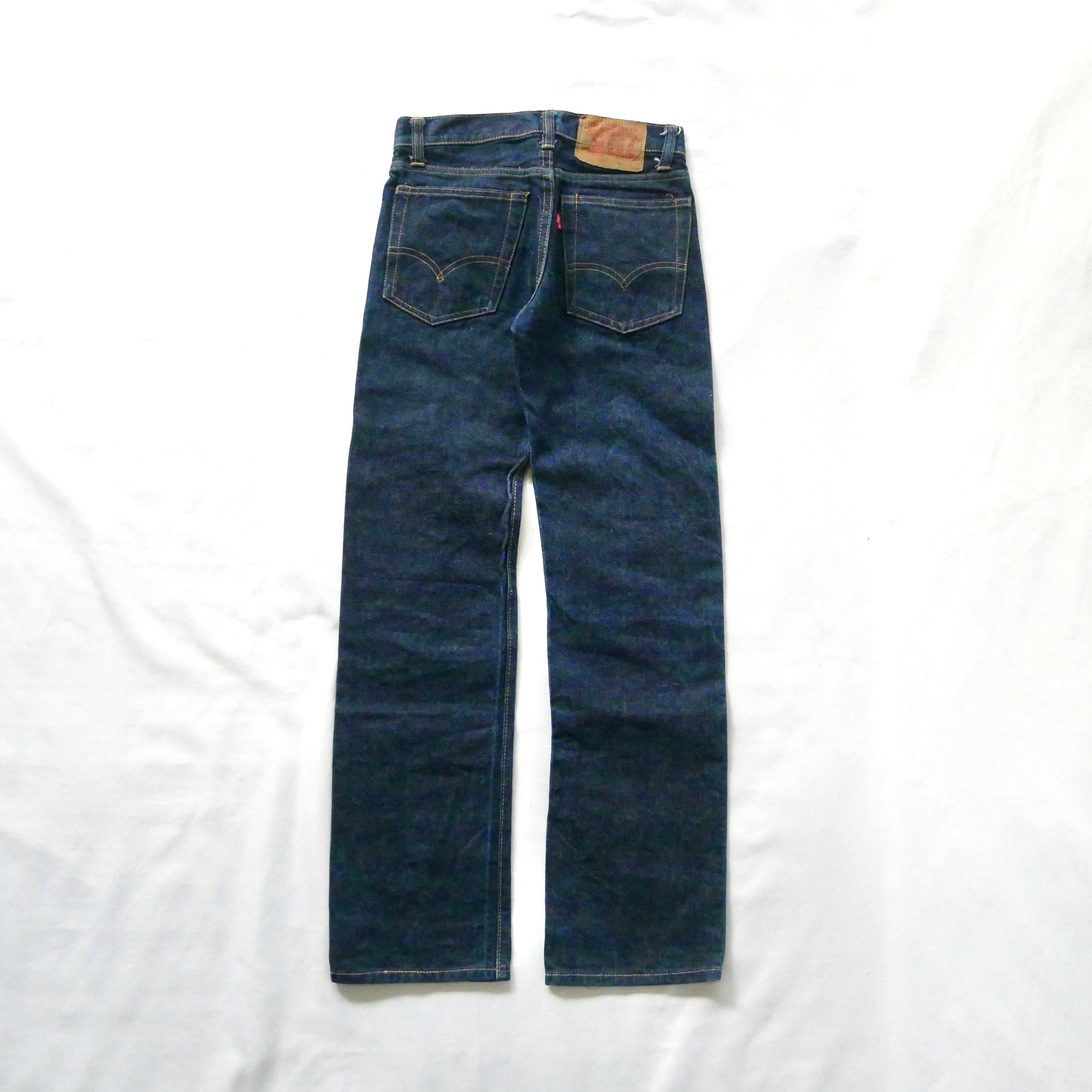 70s Levi's 805 bigE denim pant 70年代 リーバイス805 ビッグE 濃紺 70s Levi's 805 bigE denim pant 70年代 リーバイス805 ビッグE 濃紺