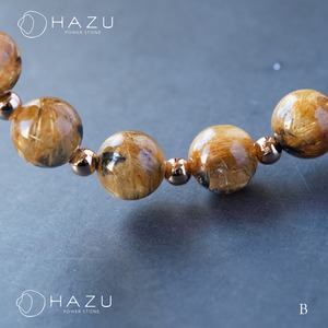 高ランク・針ぎっしりルチルクォーツ［ルチルクォーツ／シトリン（非加熱）］