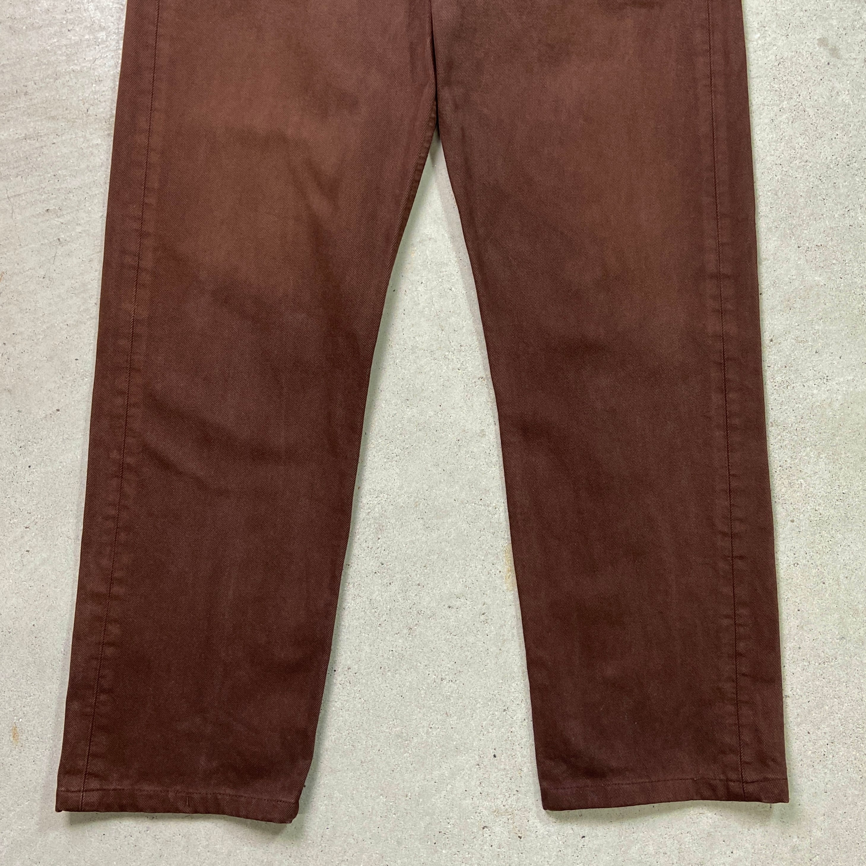 90年代 カナダ製 Levi's リーバイス 501 ストレート ブラウン デニム