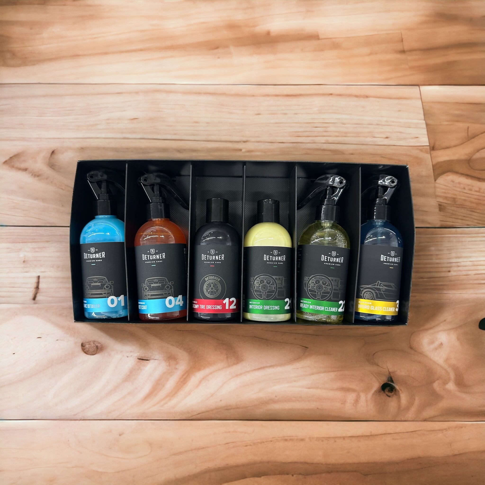 ディテイリングSET｜DETURNER｜250ml×6本 | Plus手洗い洗車
