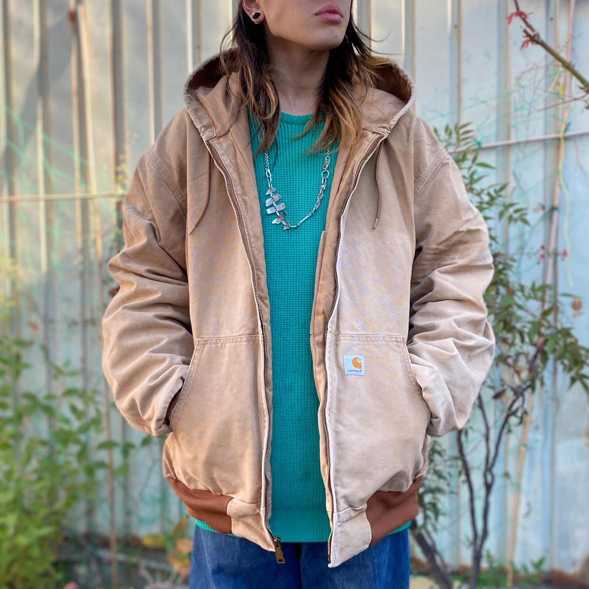 ビッグサイズ USA製 Carhartt カーハート アクティブジャケット メンズ 