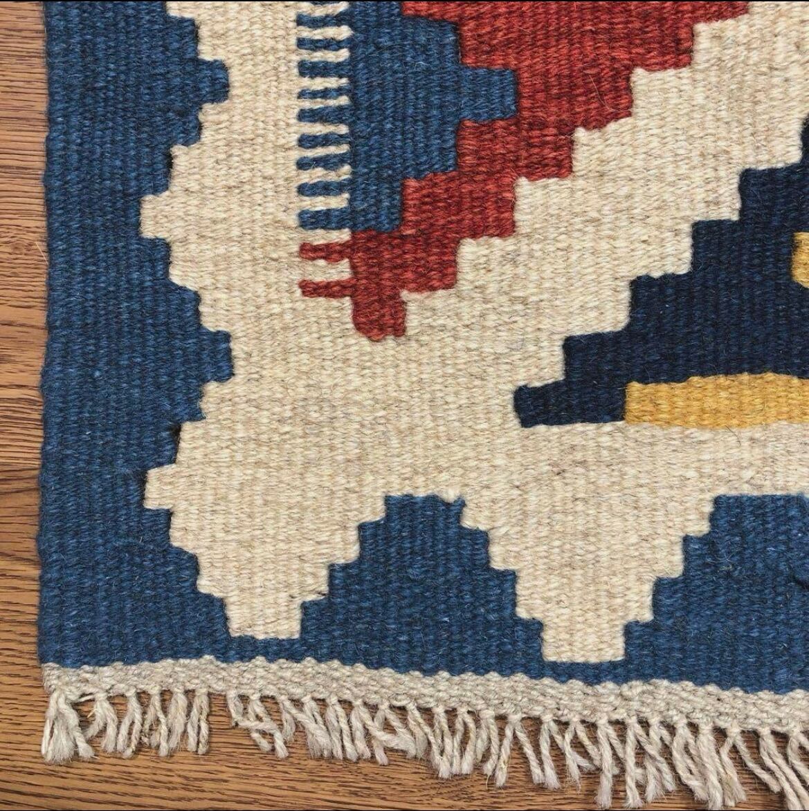 ペルシャ絨毯キリム 玄関マット(トライバルラグ) No:KP-159 | A's Rug