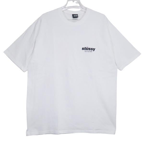 STUSSY ステューシー ROLLERS TEE ローラーズ Tシャツ ホワイト