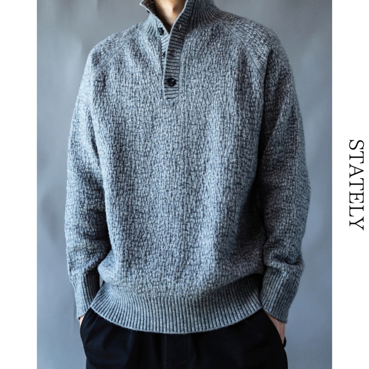 Texture Stand カラーニット/3color_T115・画像2