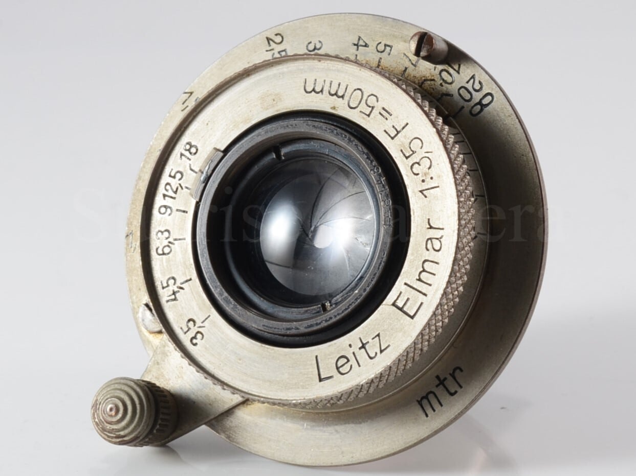 Leica Elmar 50mm F3.5 L39 ニッケルエルマー 整備済 ライカ (60877