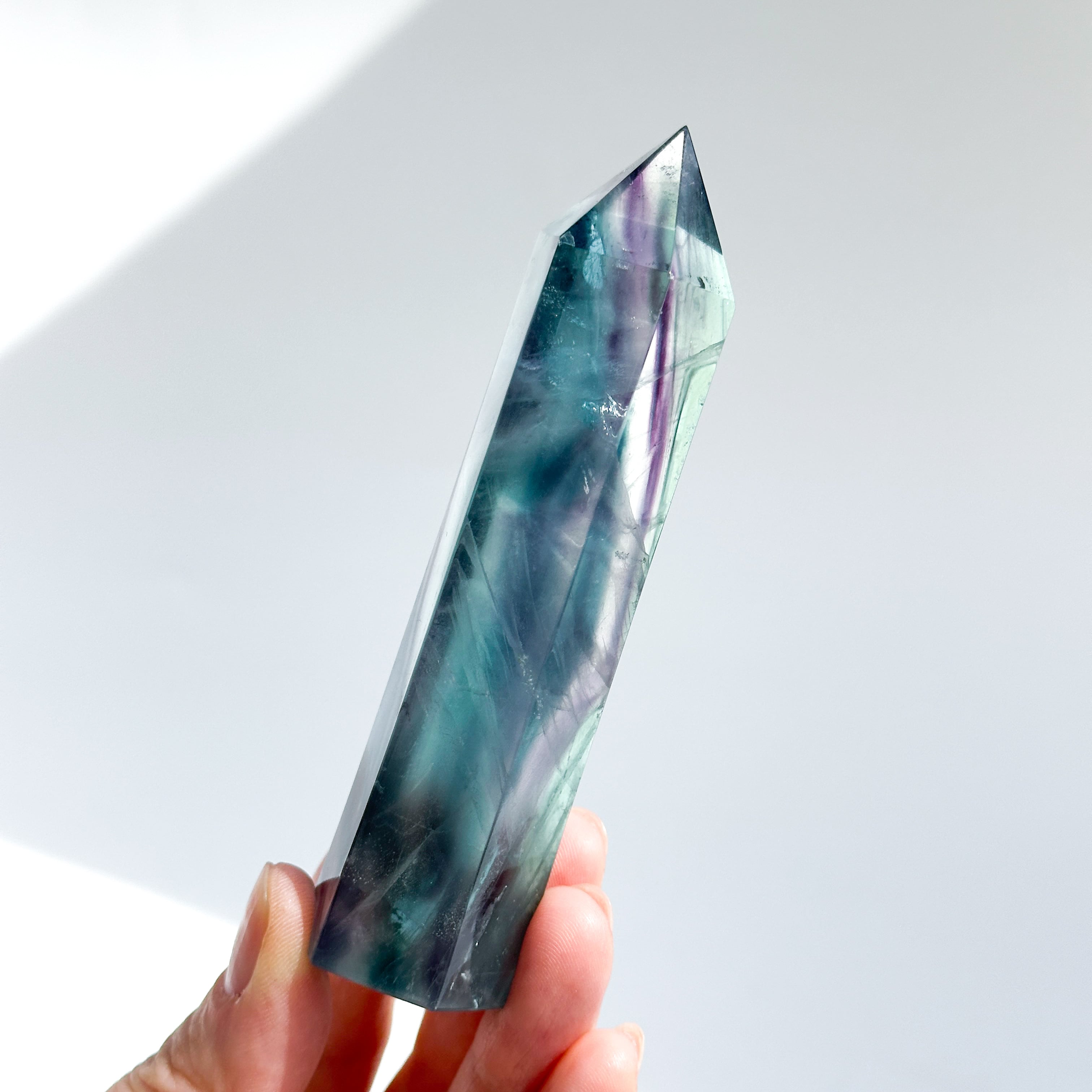 レインボーフローライト タワー型52◇ Rainbow Fluorite ◇天然石