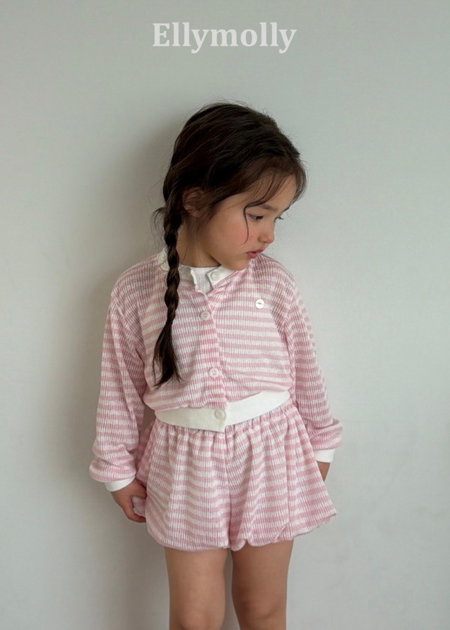 予約⌇ ellymolly berry  crop cardigan  5-11