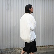 Nonnotte / Draping Open Collar Shirt Type A