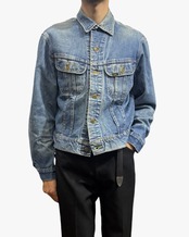 LEE デニムジャケット サイズ50 カナダ製 80s 90s 企業ロゴ USED］ 80's カナダ製 