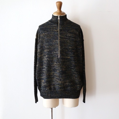 MEIAS " LILY W/PE MIX HALF ZIP PO ( Black MIX )"