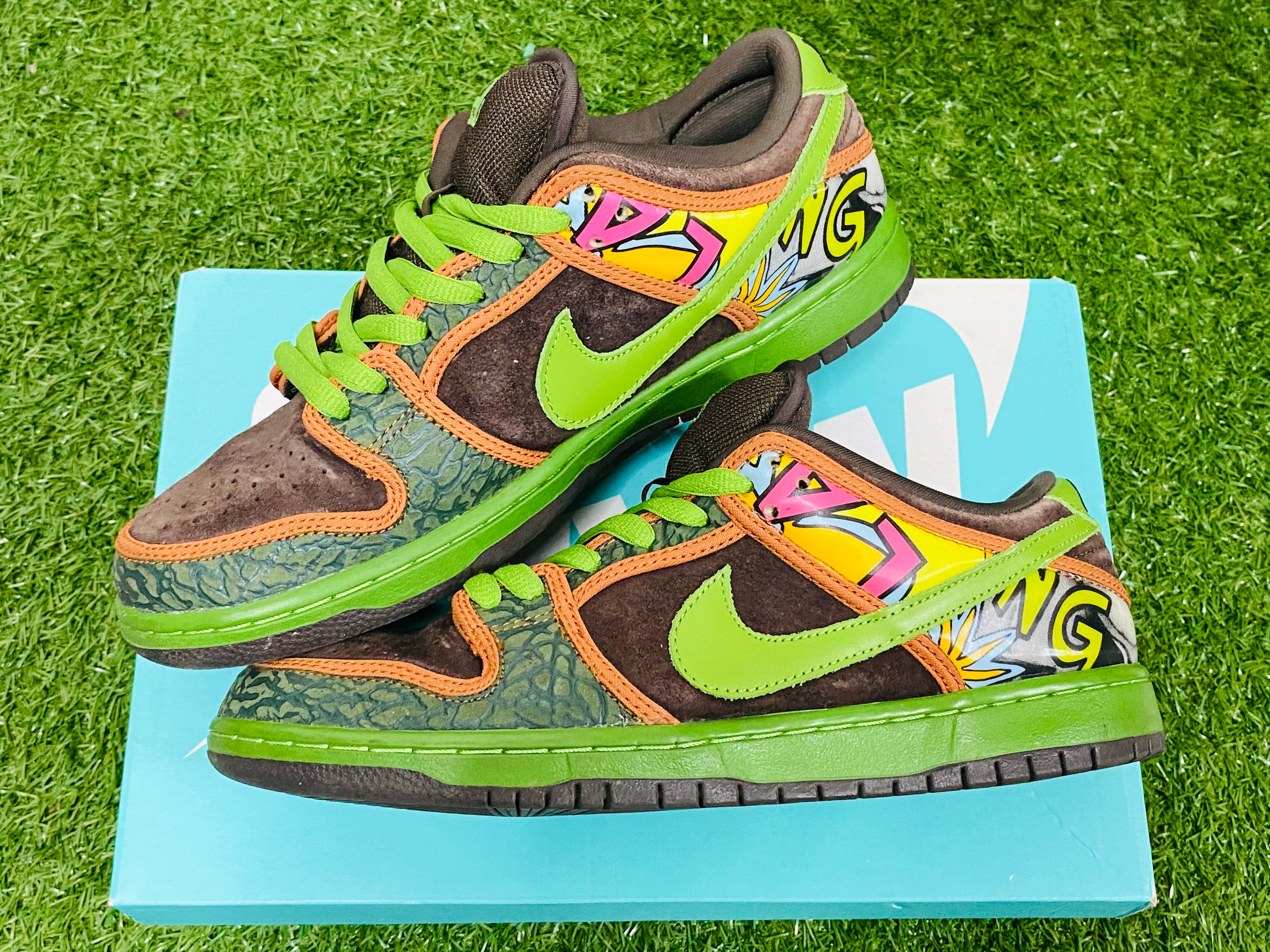 30％OFF NIKE DUNK LOW PRM DLS SB QS US9.5 789841-332 DIFFERENT BOX 