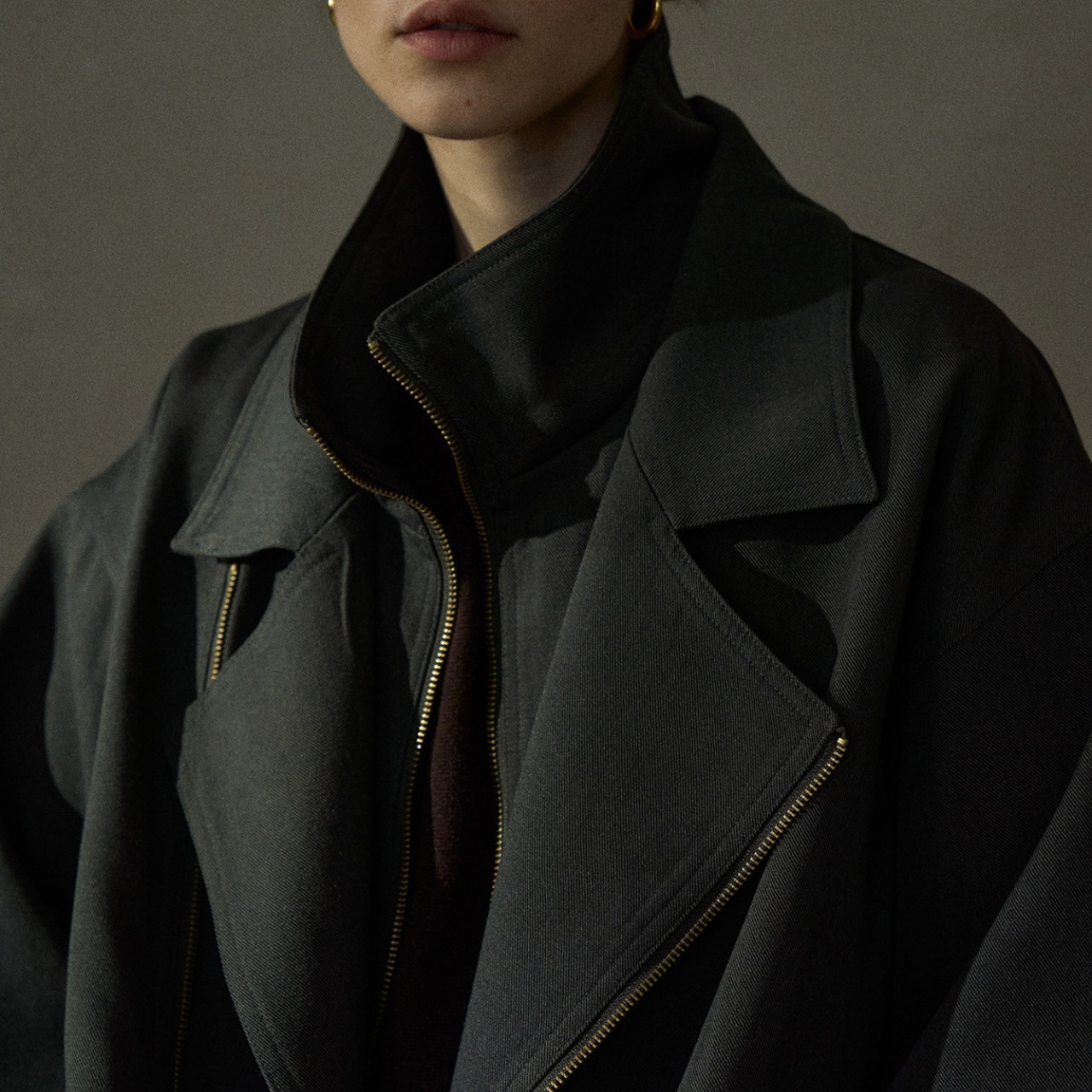 Stand Collar jacket T3605