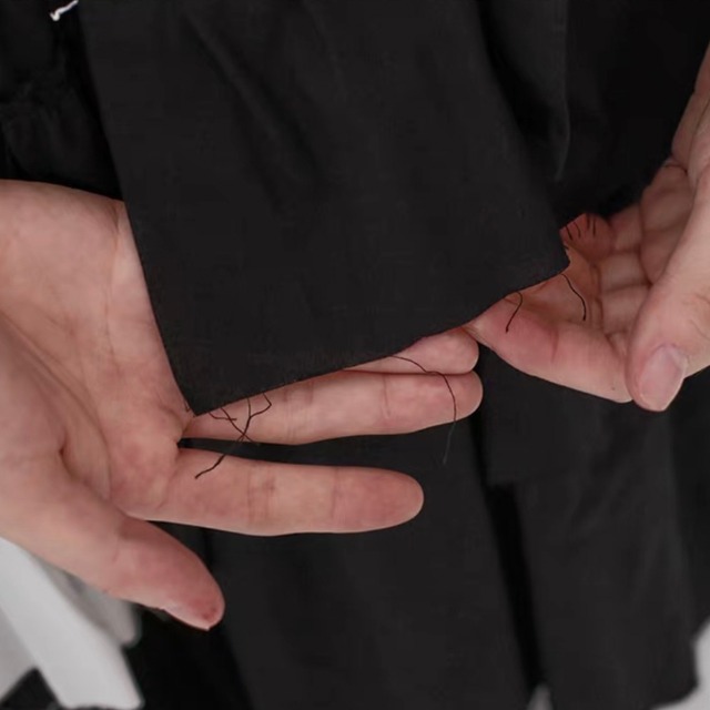 Monochrome tiered one-piece【2color】 C1497