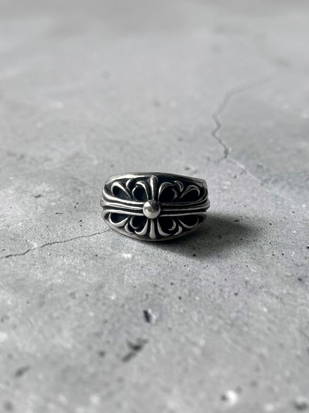 90～00s GOODENOUGH/College ring/16号相当/GE刻印/カレッジリング