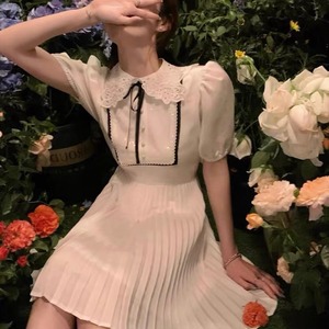 white lace dress