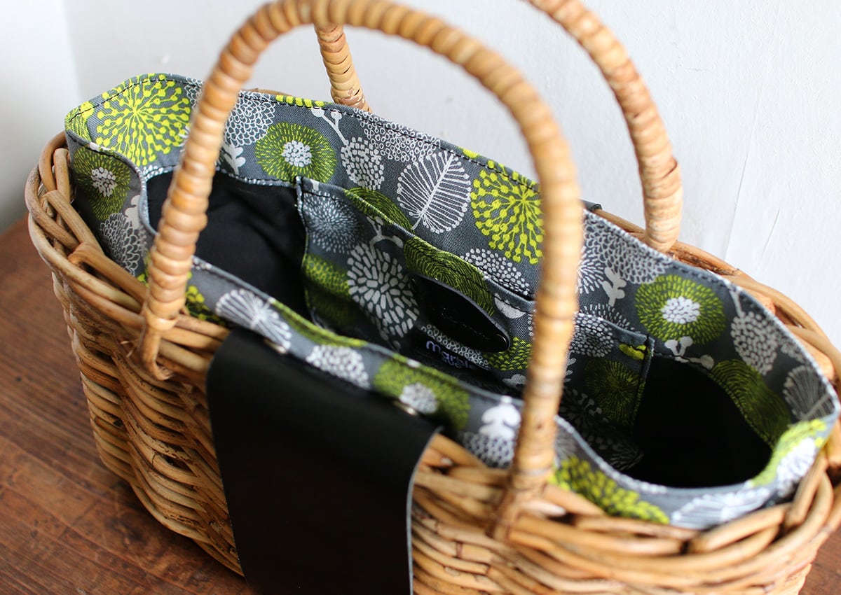 【新品未使用】marble SUD×gochisou＊カヌレカゴバッグ 新品未使用】marble SUD×gochisou＊カヌレカゴバッグ