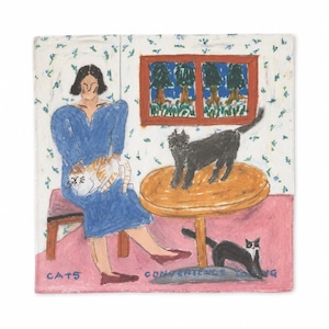 Cat in the Room Handkerchief