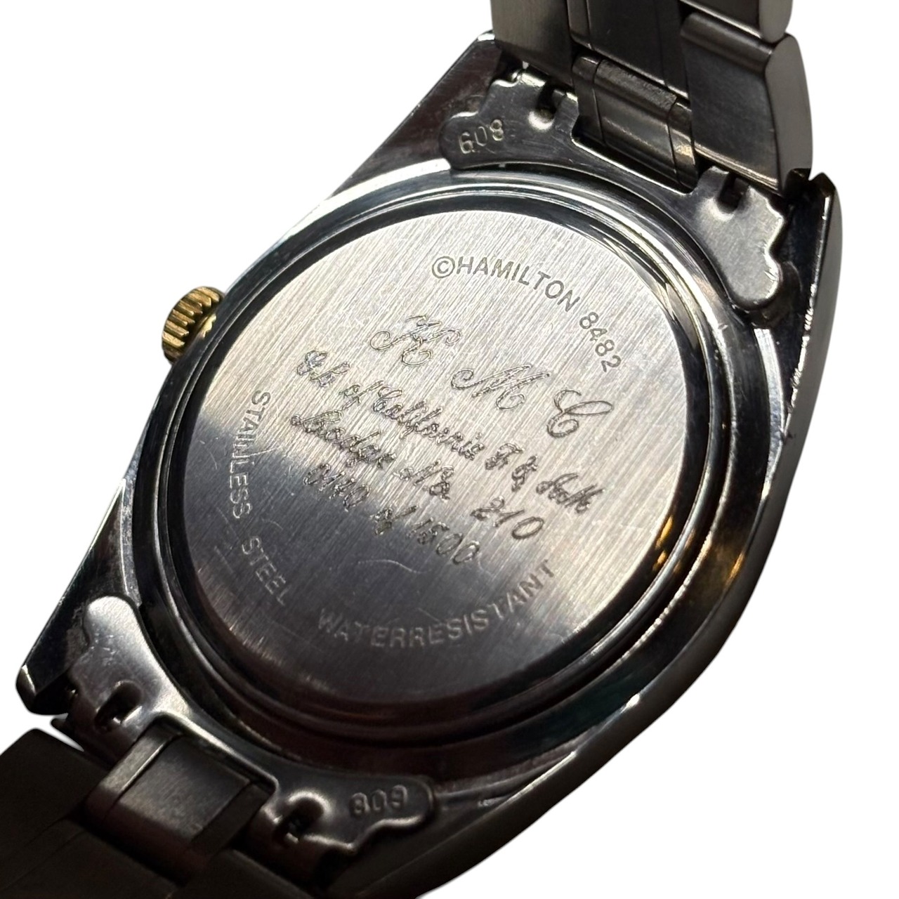 vintage HAMILTON quartz watch “Masonic”