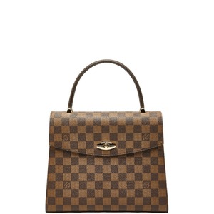 ルイ ヴィトン ダミエ マルゼルブ SPO ハンドバッグ N51379 ブラウン PVC レザー レディース LOUIS VUITTON 【中古】