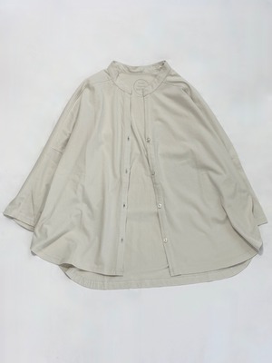 シサム工房・オーガニックコットンカットソー　シャツCardigan・LGY