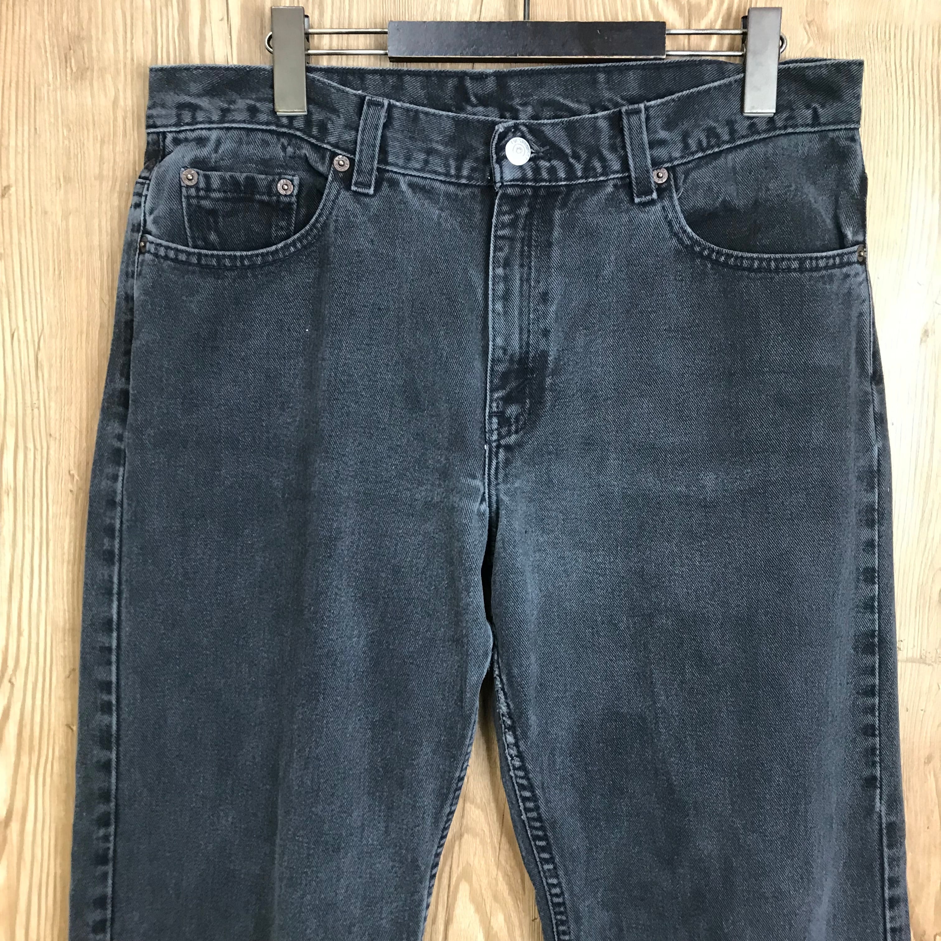 USA製 00s Levi's 577 Loose Fit Black Denim Pants リーバイス USA製 00s Levi's 577 Loose Fit Black Denim Pants リーバイス