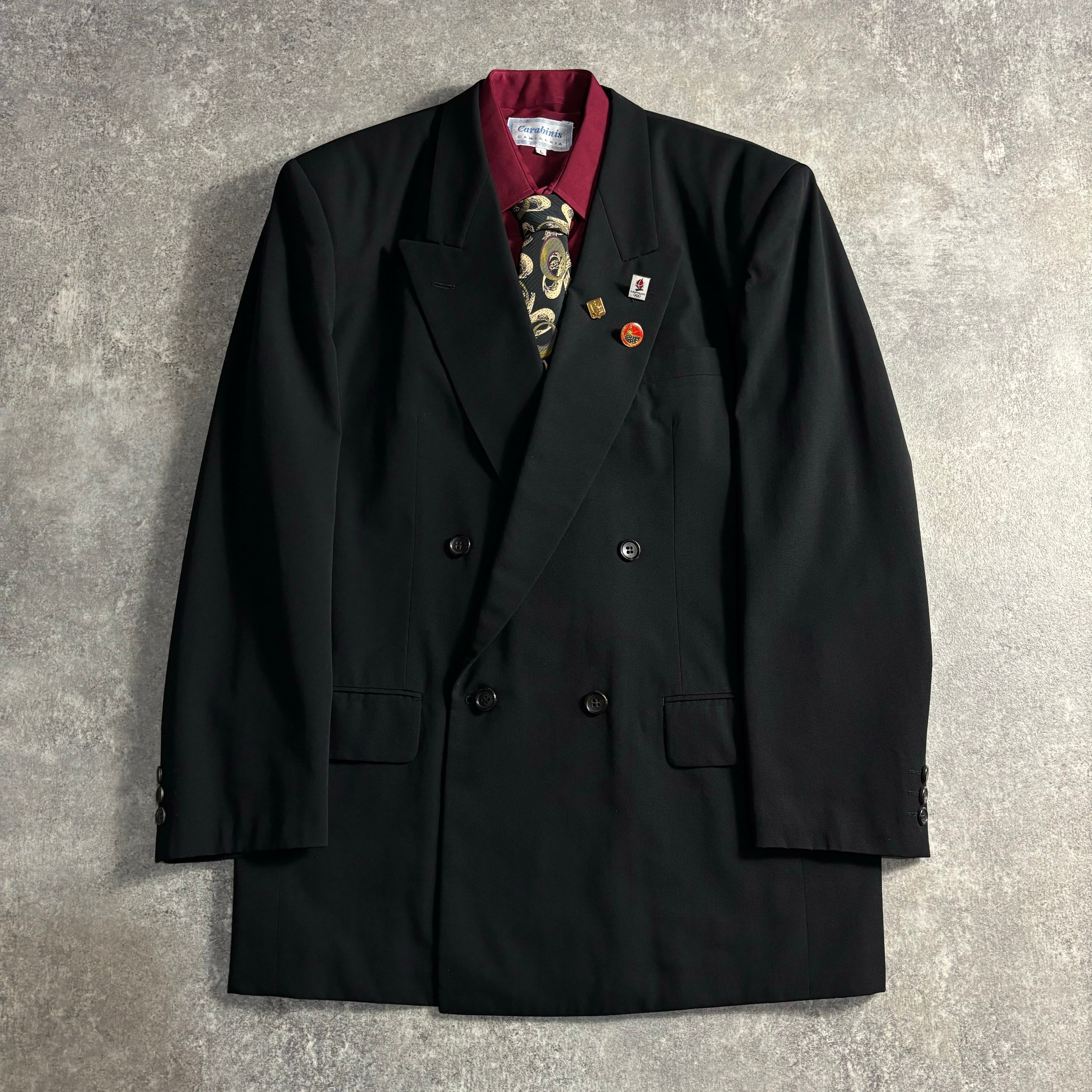 【Comme des Garçons】AW1991s セットアップ ダブルスーツ Comme des Garçons】AW1991s セットアップ ダブルスーツ